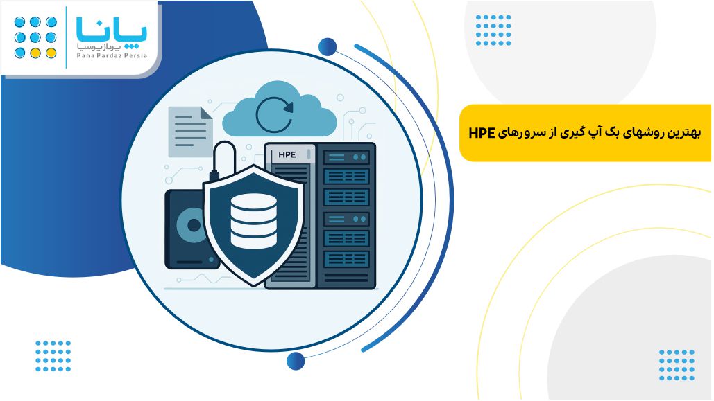 بکاپ گیری در زمان بحران از سرورهای hpe